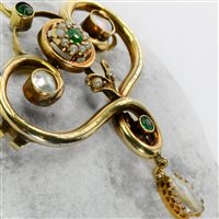 Anhänger Goldside Dame in Gold Smeraldo 0.15 Ct 82120207 - 82120207